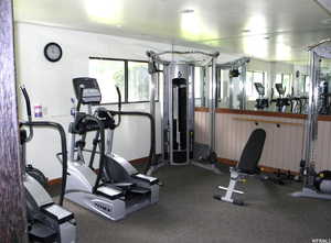 View of exercise room