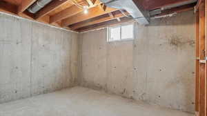 View of basement