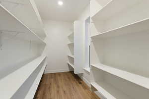 View of storage area