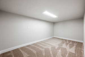 Secondary space in basement perfect for office