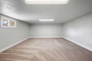 Basement perfect for playroom or theatre