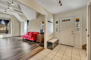 Entry and Living Room