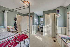 Upper Level Bedroom with double closets