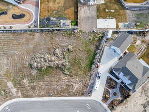 Aerial view of property and surrounding area