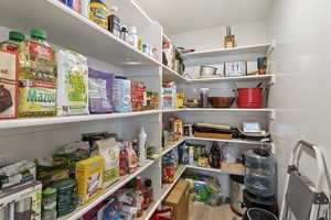 View of storage area