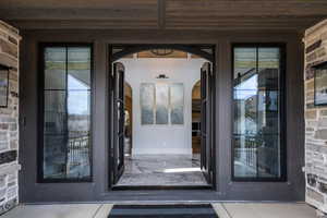 Entrance to property