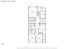 View of home floor plan
