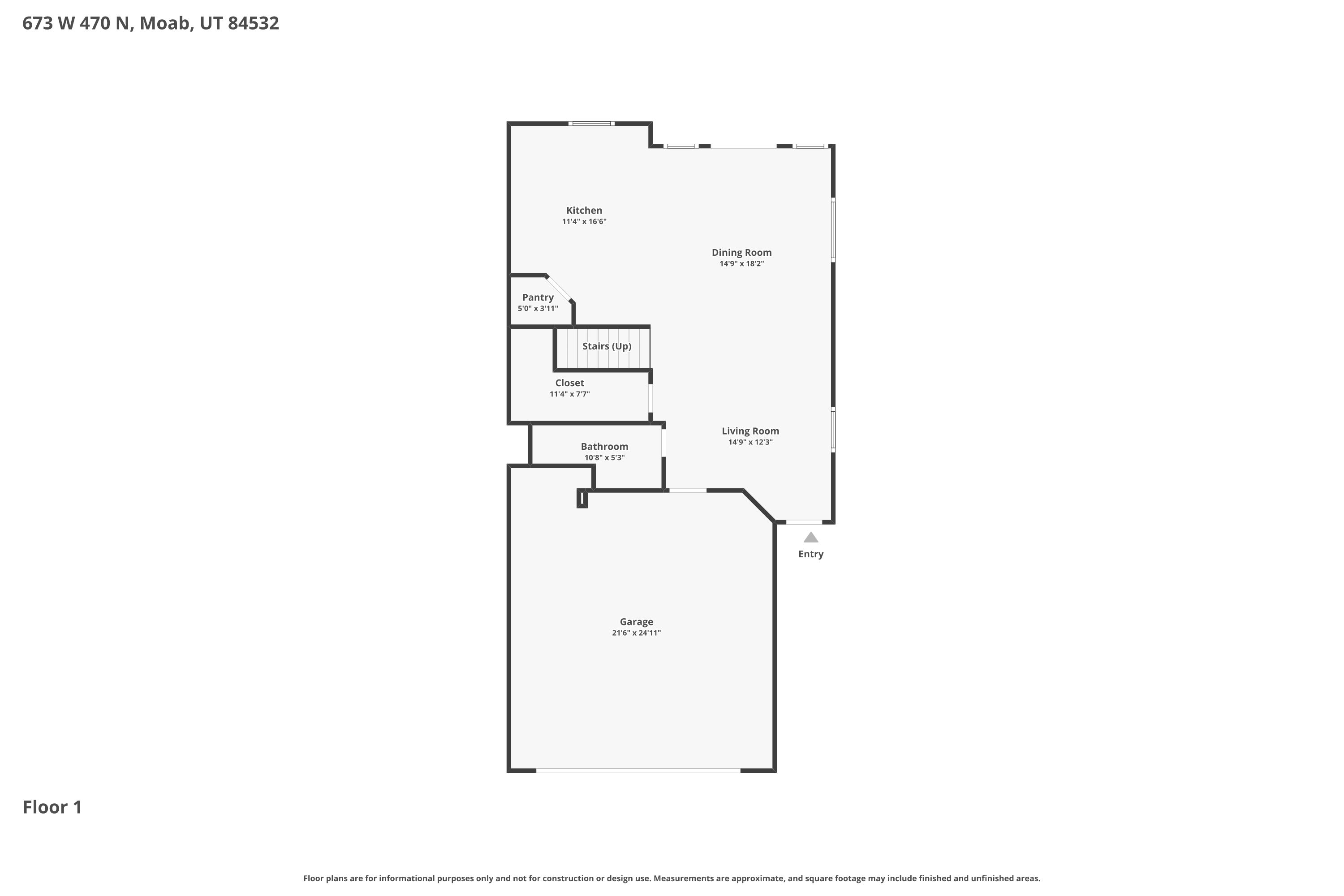 View of floor plan / room layout