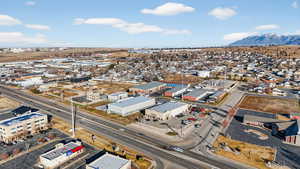 Aerial overview of property's location