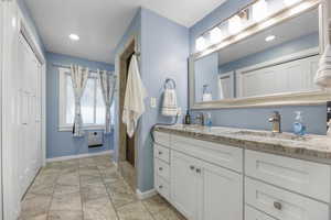 Primary Bathroom and Closets