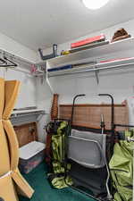 This is the 3rd bedroom's walk-in closet.