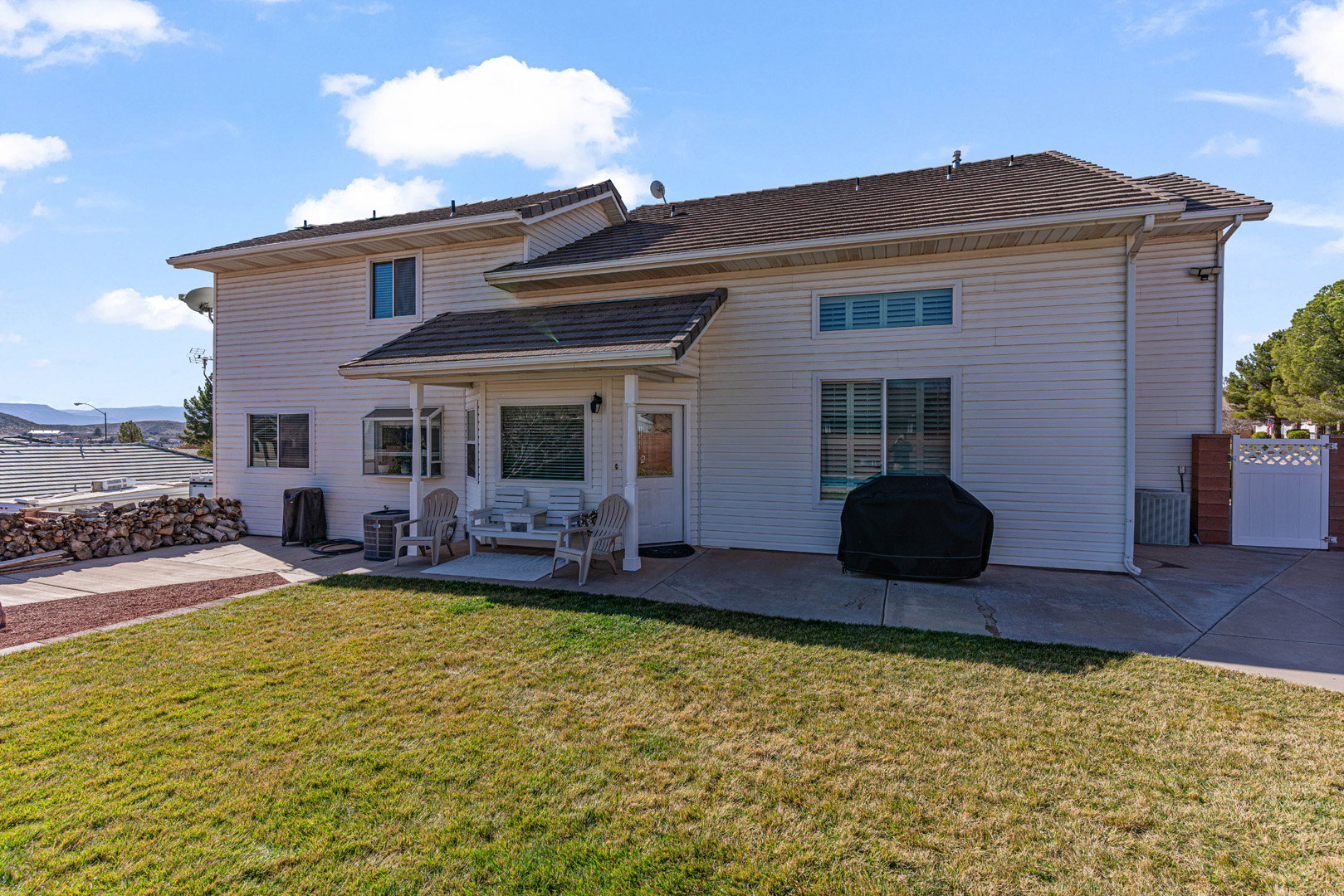Back of house featuring a patio area