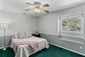 Large bedroom at the end of the hall with window facing the north. This room has a large walk-in closet.