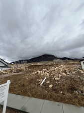 View of mountain background