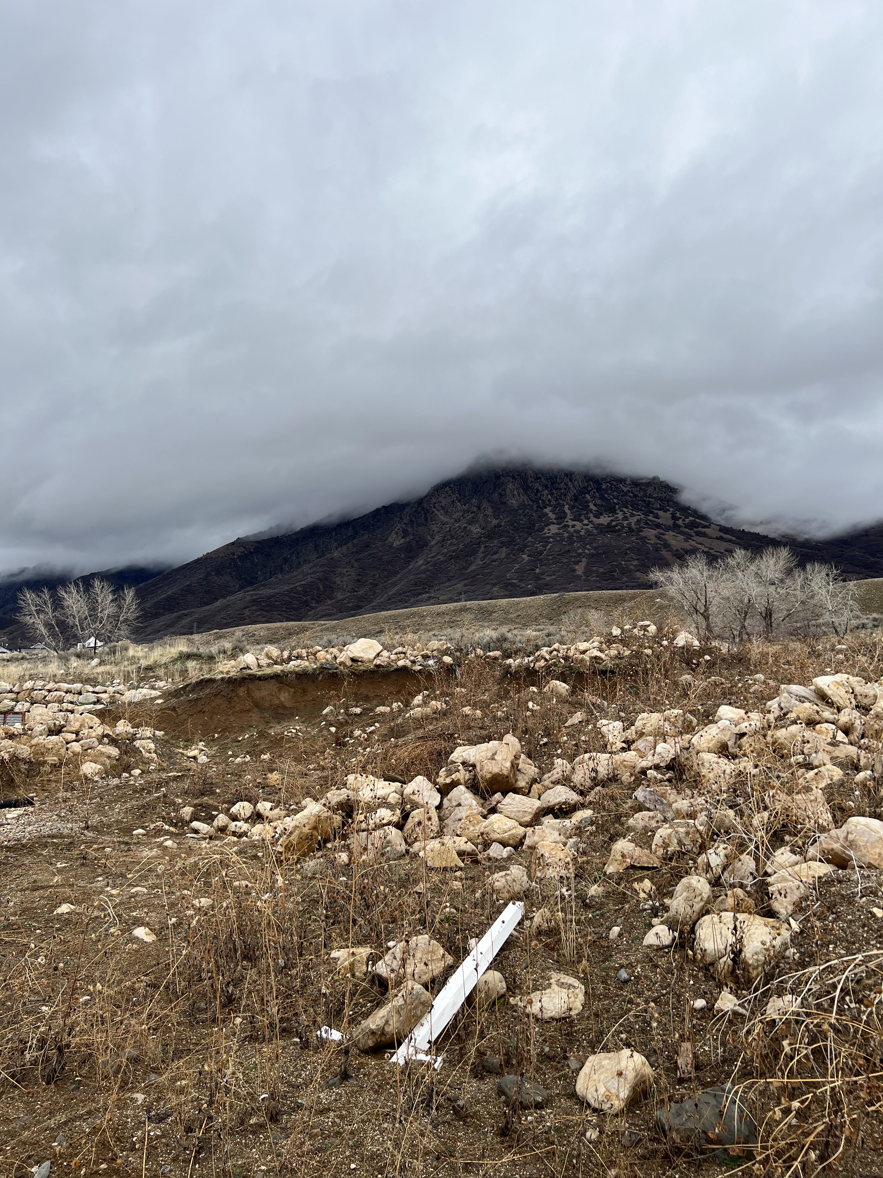 View of mountain background