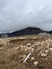 View of mountain background