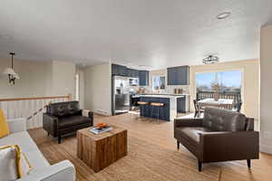 New hardwood floors throughout the upstairs