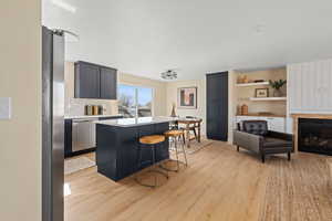 Tons of kitchen storage