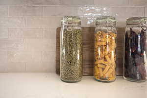 custom old world tile back splash