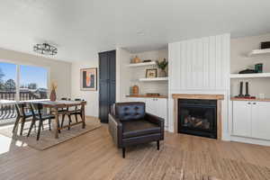 Walk out to amazing deck