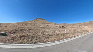 View of mountain backdrop