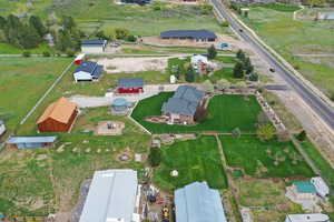 Aerial overview of property's location