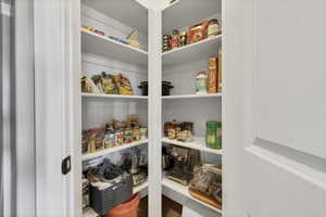 View of pantry