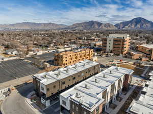 Bird's eye view of mountains