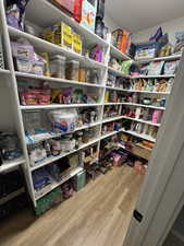 View of storage area