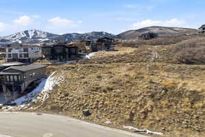 View of mountain background