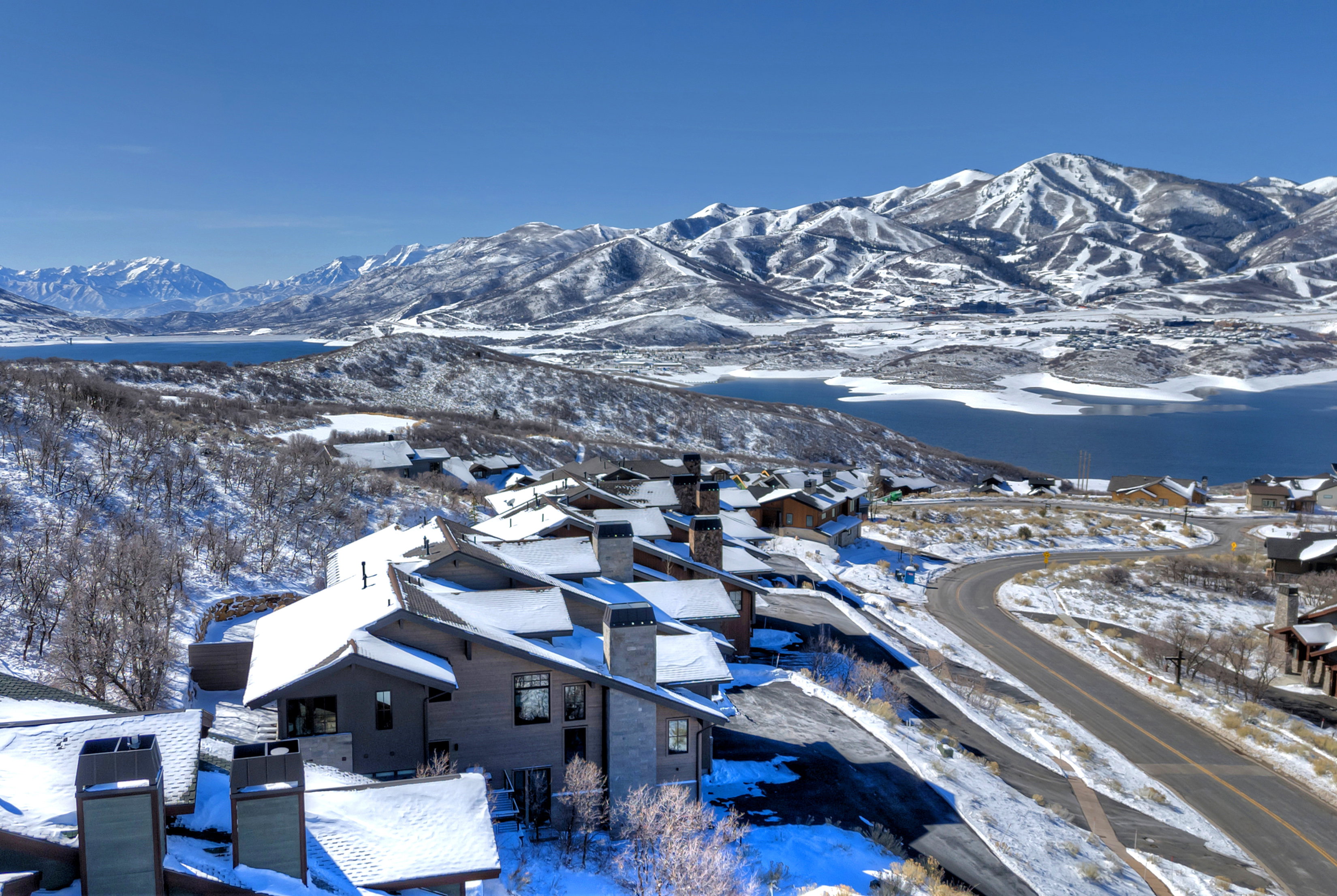View of mountain backdrop