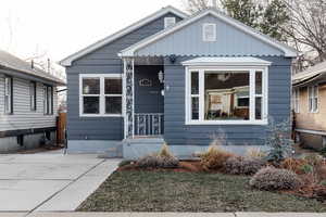 View of bungalow-style house