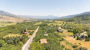 Drone / aerial view of mountains