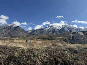 View of mountain background