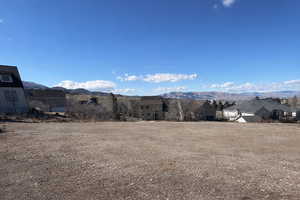 View of mountain background