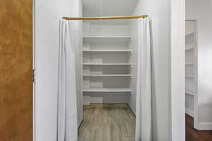 View of closet