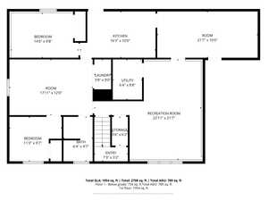 View of home floor plan