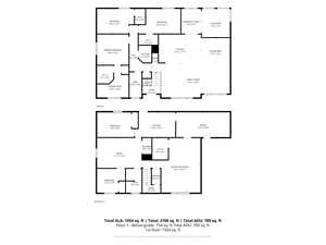 View of floor plan / room layout