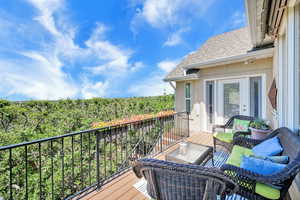 Balcony with outdoor lounge area