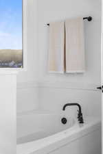 Bathroom with a bath