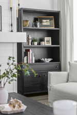 Detailed view of wood finished floors