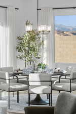 Dining room featuring wood finished floors