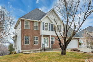 Brick and siding low maintenance exterior