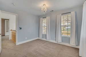 Bedroom 2 looking to hall