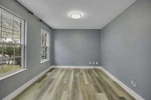 Main floor office/flex space