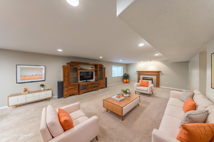 Family / Great Room Staged