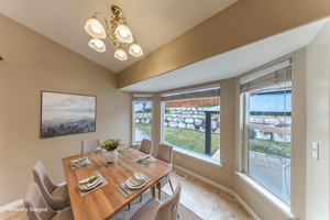 Kitchen / Dining Staged