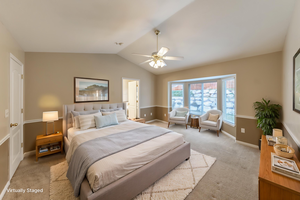 Master Bedroom Staged