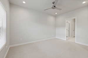 Primary Bedroom on the main floor!