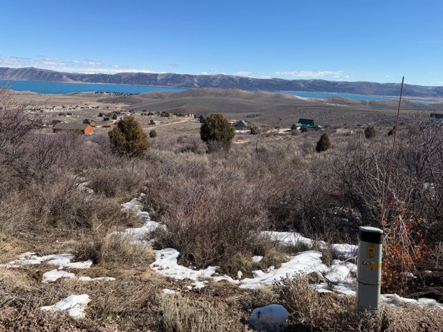 View of mountain backdrop